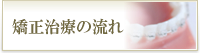 矯正治療の流れ